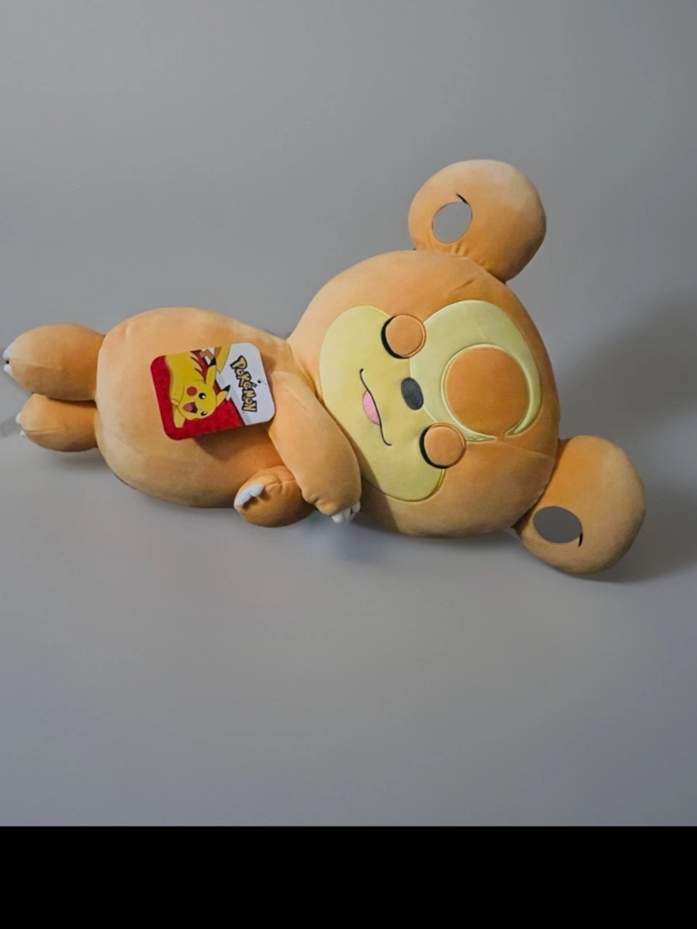 Pokemon Teddiursa Sleeping Plush from Jazwares 18-inch New ( NWT )